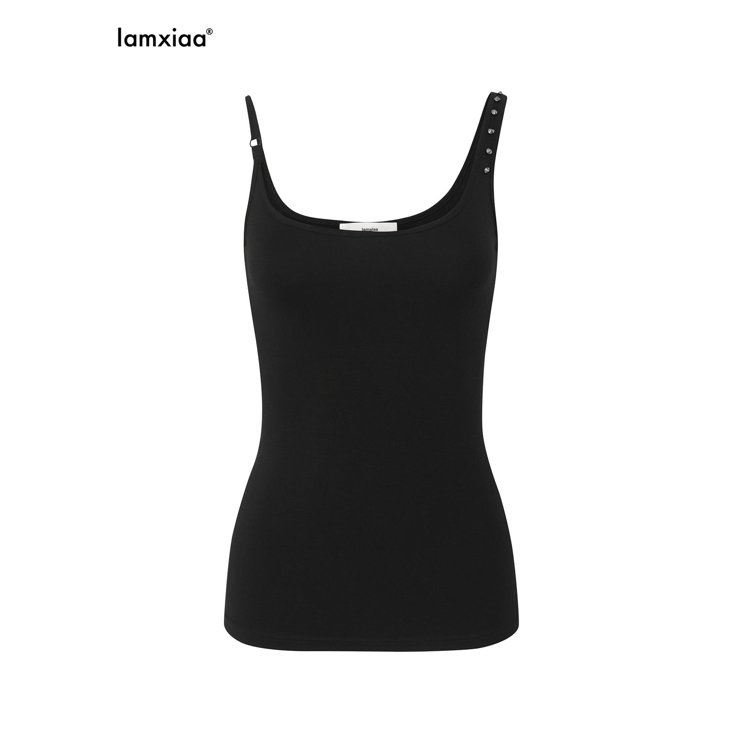 iamxiaa_Studded_Asymmetric_Strap_Slim_Fit_Women&
