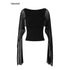 iamxiaa_Textured_Sash_Boat_Neck_Low_Back_Slim_Women&