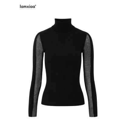 iamxiaa_Textured_Vertical_Rib_Knit_Splice_Women&