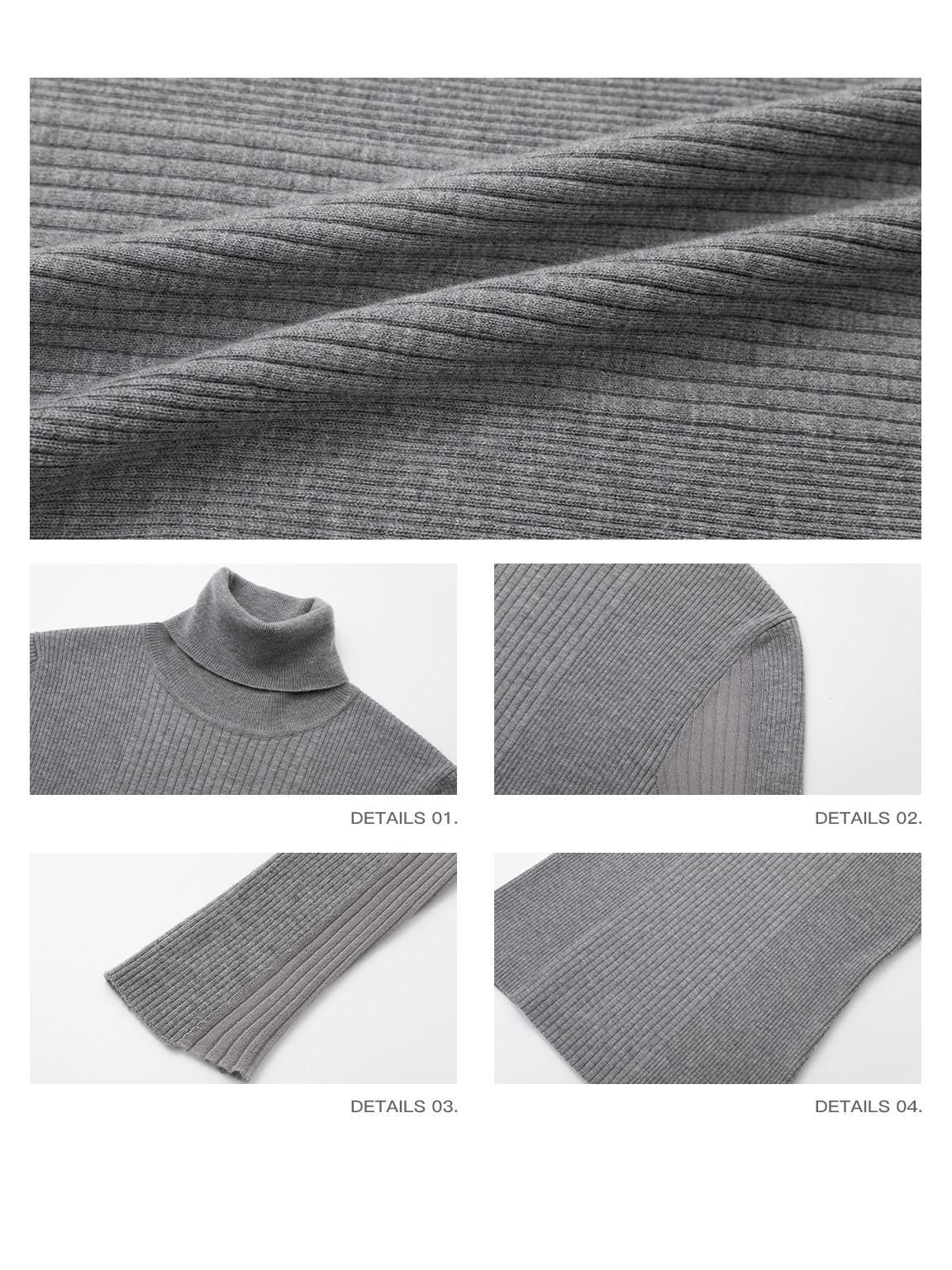 iamxiaa Textured Vertical Rib Knit Splice Women&