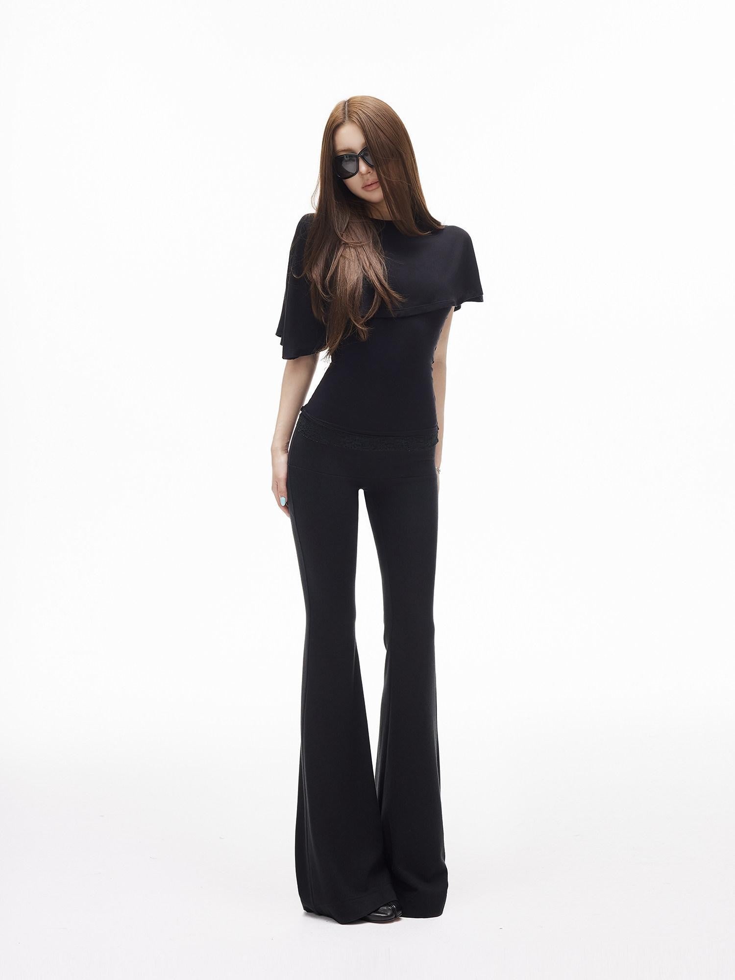iamxiaa Tummy Control Low Rise Slim Fit Women&