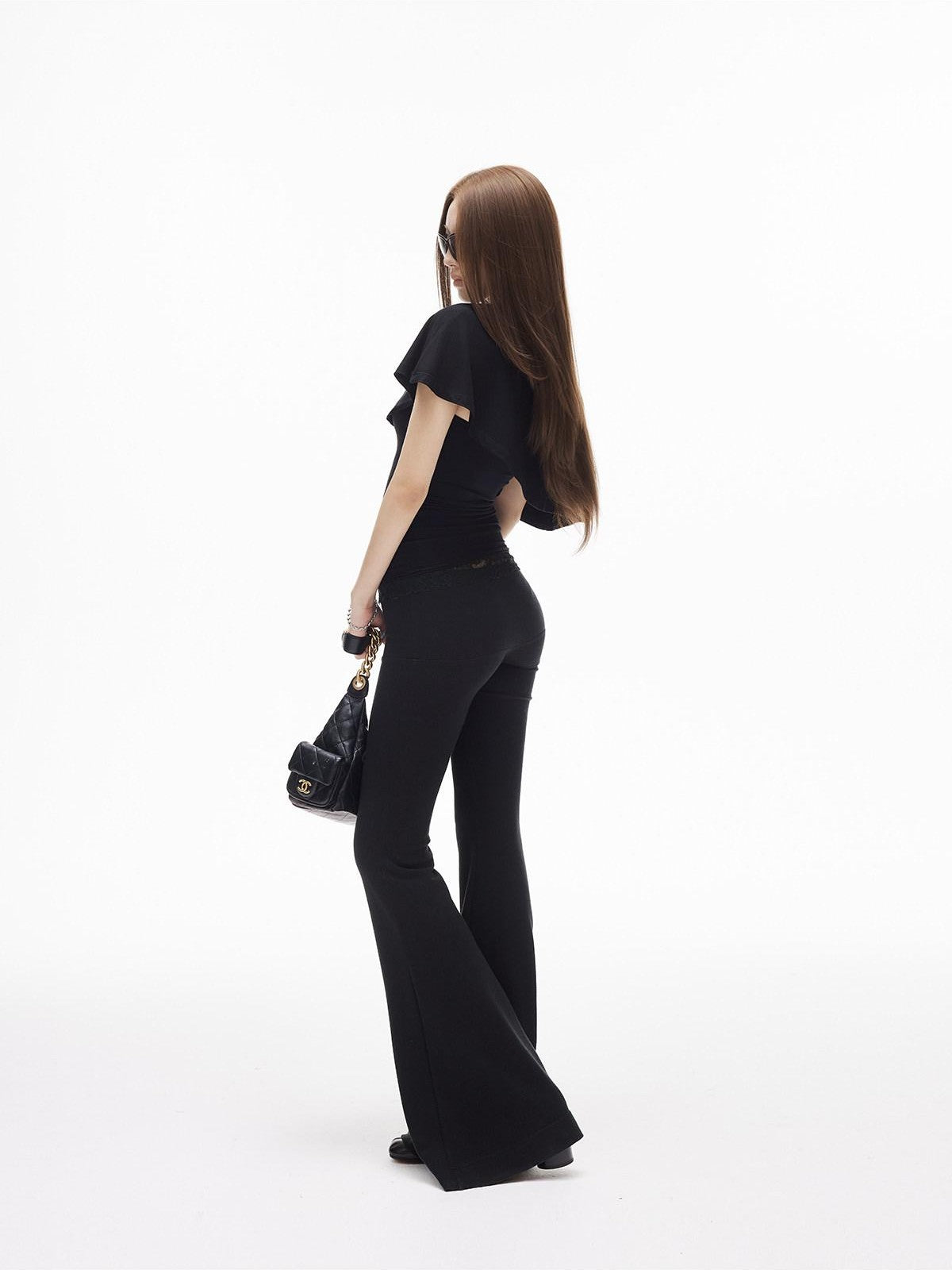 iamxiaa Tummy Control Low Rise Slim Fit Women&