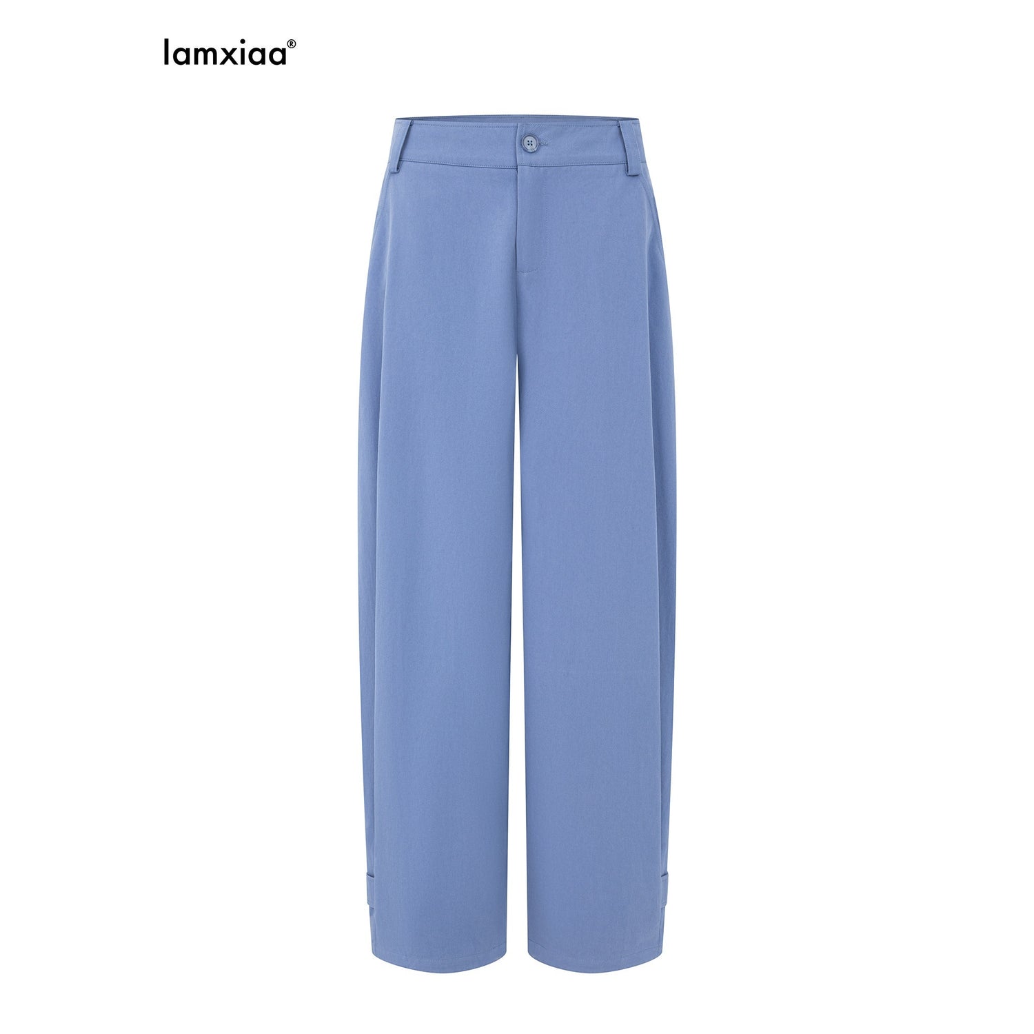 iamxiaa_Two_Tone_Curved_Hem_Low_Waist_Women&