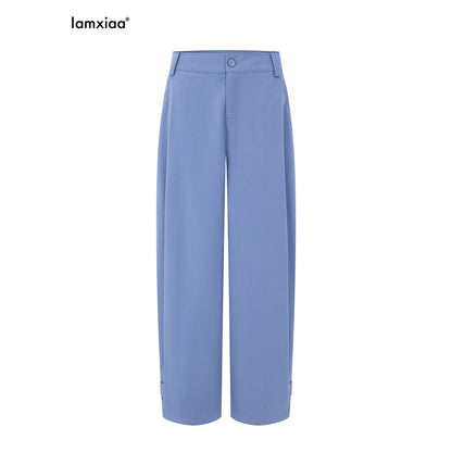 iamxiaa_Two_Tone_Curved_Hem_Low_Waist_Women&