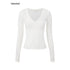 iamxiaa_Two_Tone_Deep_V_Thumbhole_Slim_Stretch_Knit_Women&