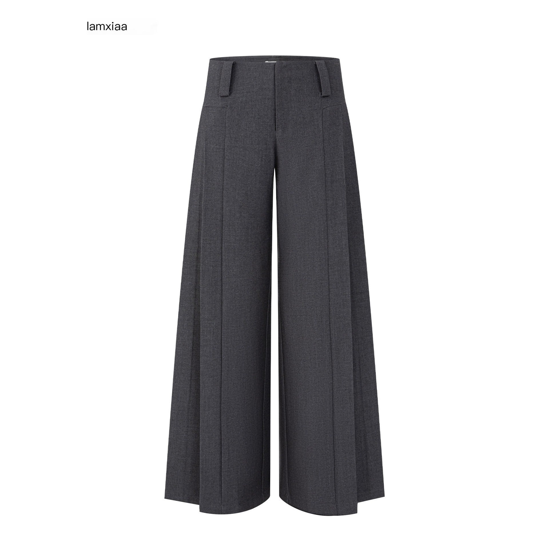 iamxiaa_Two_Tone_Pressed_Wide_Pleats_No_Waistband_Women&
