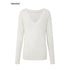 iamxiaa_Two_Tone_V-neck_Drop_Shoulder_Women&