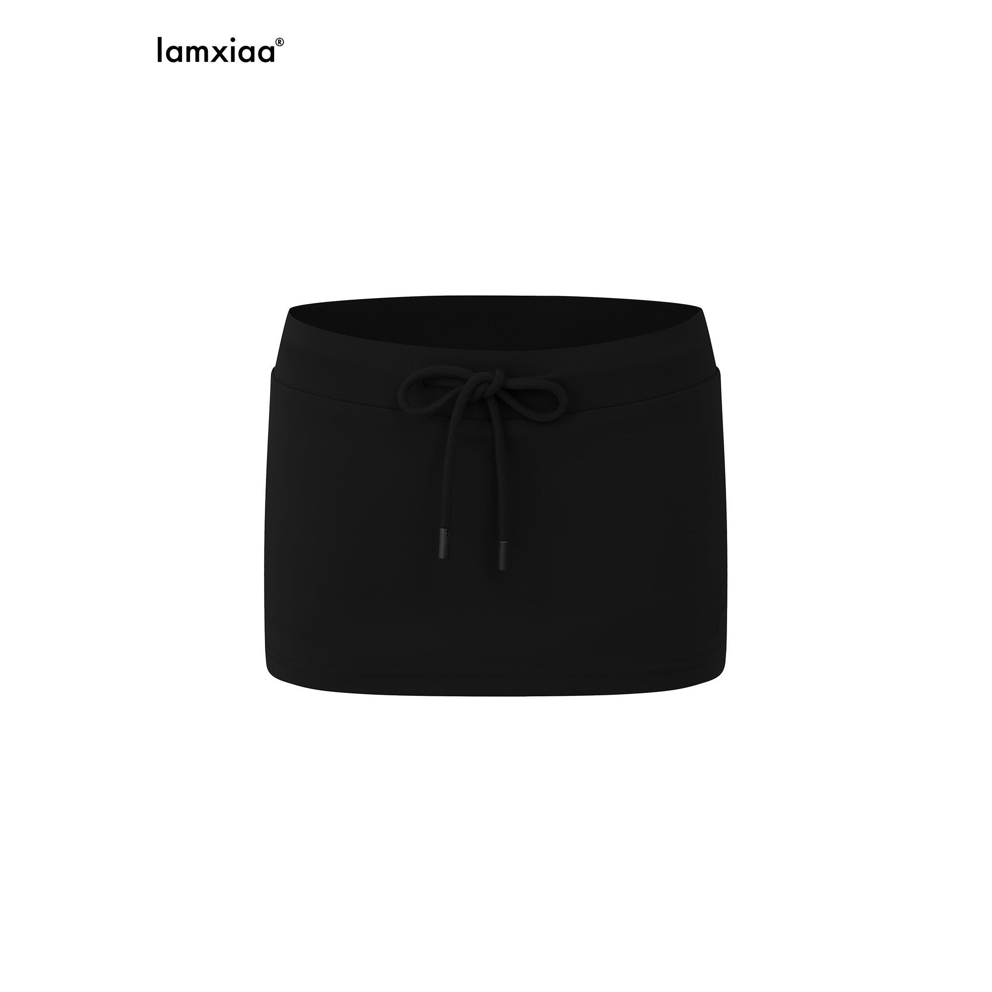 iamxiaa_U_Neck_Backless_Low_Cut_Strappy_Crop_Skort_Low_Rise_Women&