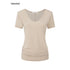 iamxiaa_V-neck_Ruched_Short_Sleeve_Women&