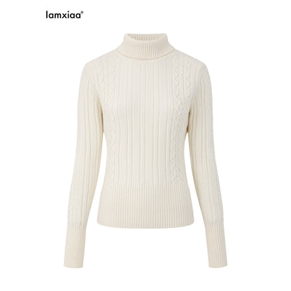 iamxiaa_Vintage_Chunky_Cable_Ribbed_High_Neck_Slim_Fit_Women&