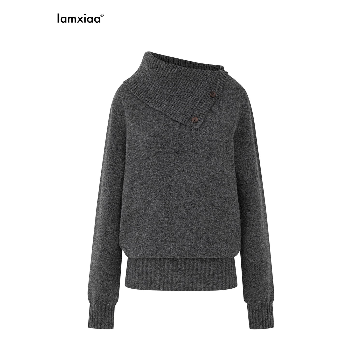 iamxiaa_Vintage_Chunky_Marl_Wooden_Button_Convertible_Neck_Women&