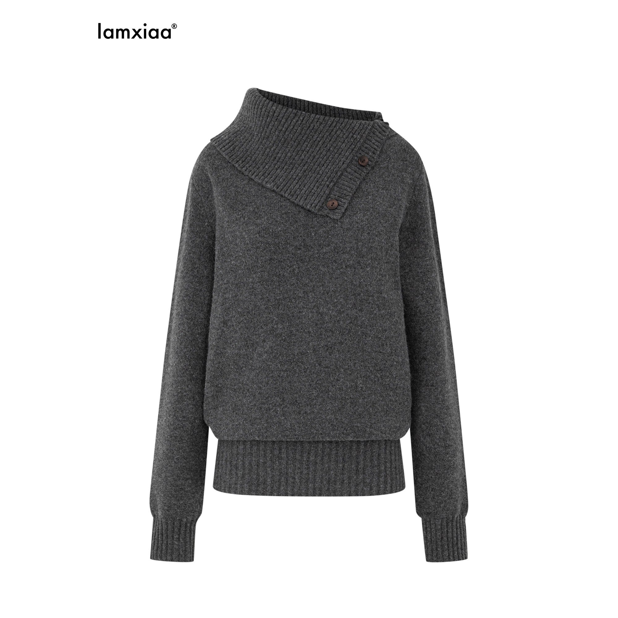 iamxiaa_Vintage_Chunky_Marl_Wooden_Button_Convertible_Neck_Women&