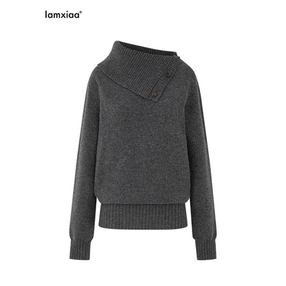 iamxiaa_Vintage_Chunky_Marl_Wooden_Button_Convertible_Neck_Women&