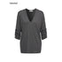 iamxiaa_White_Gray_Narrow_V-neck_Epaulet_Sleeve_Tab_Women&