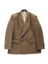 Sweet Mi Thickened Wool Jacquard Box Cut Women Winter Blazer