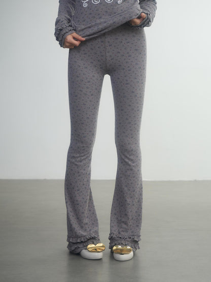 in two twos Derong Allover Floral Micro Flare Women&