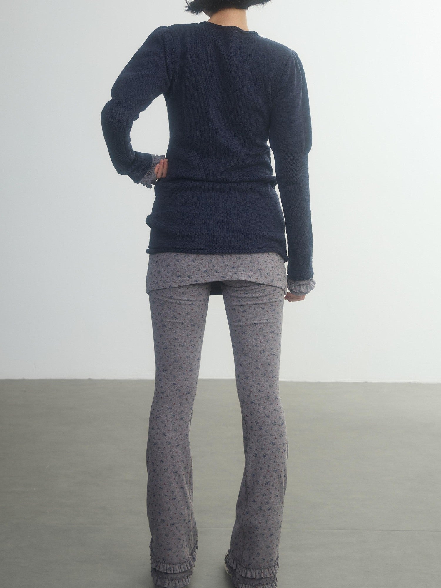 in two twos Derong Allover Floral Micro Flare Women&