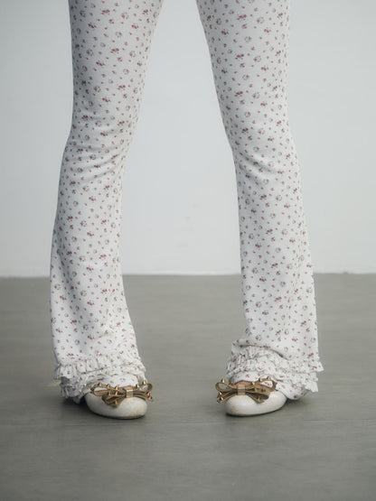 in two twos Derong Allover Floral Micro Flare Women&