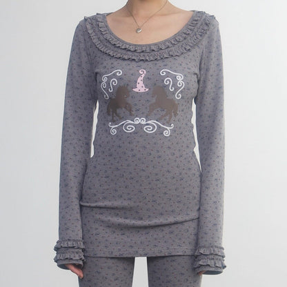 in_two_twos_Lace_Floral_Pony_Wide_Neck_Women&