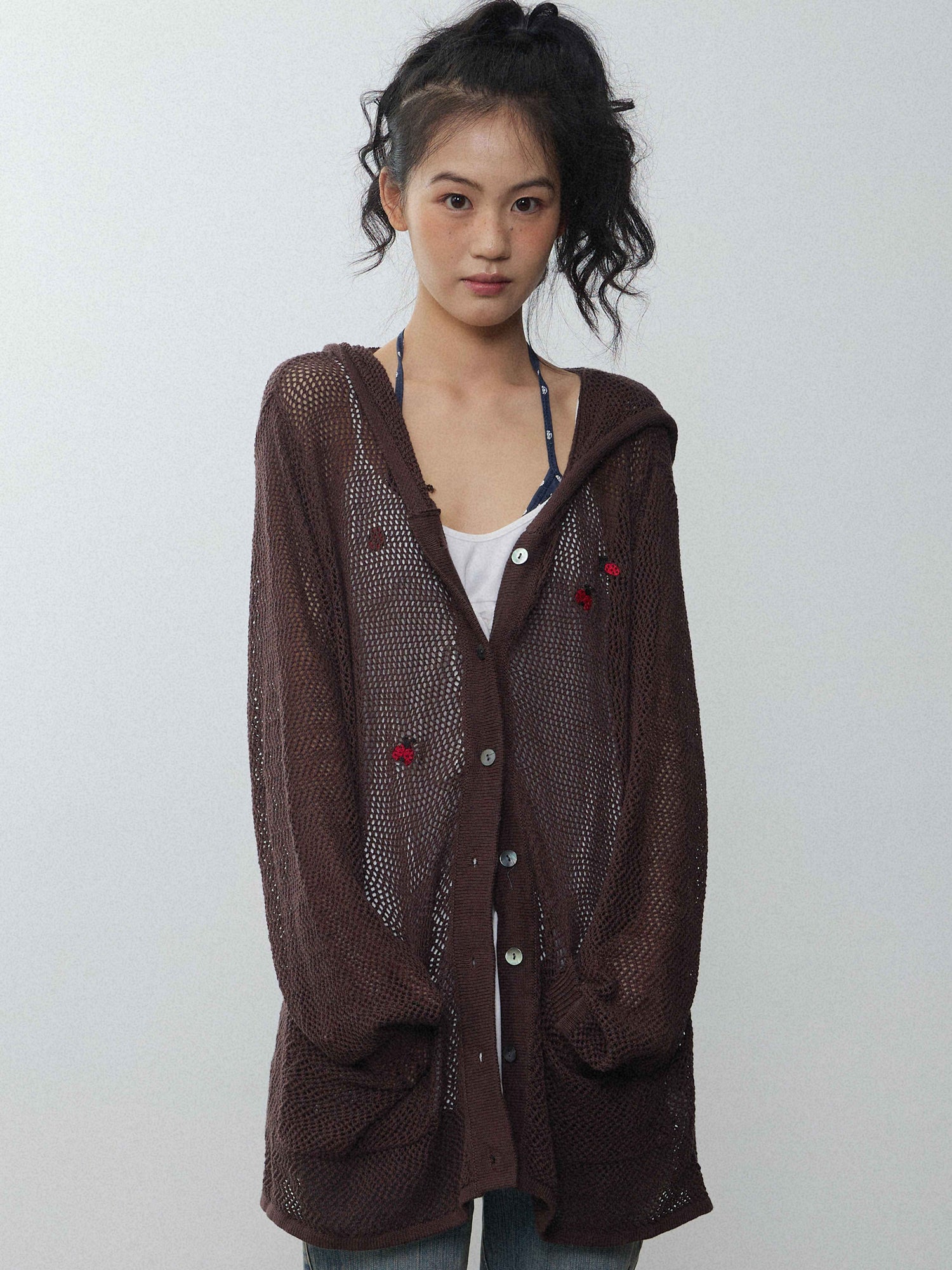 in_two_twos_Ladybug_Cutout_Hooded_Long_Sleeve_Knit_Women&