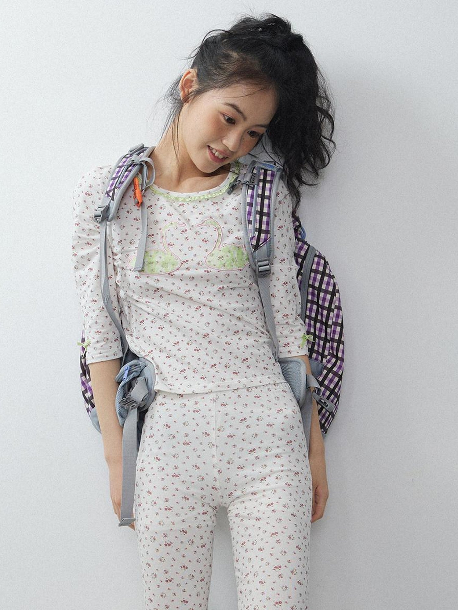 in two twos Vintage Lace Floral Slim Fit Women&