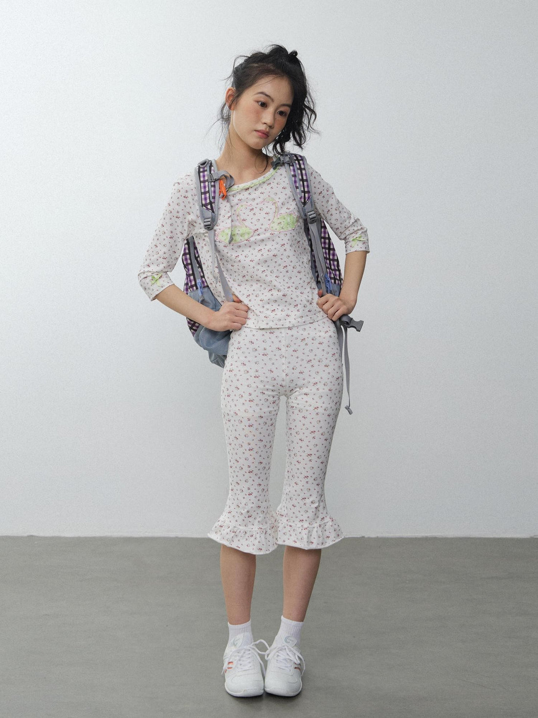 in two twos Vintage Lace Floral Slim Fit Women&