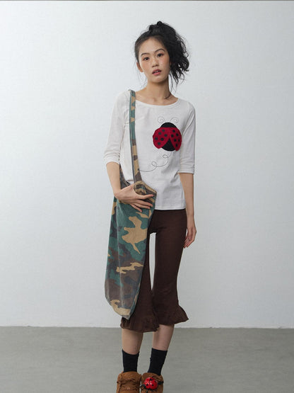 in two twos Vintage Lace Floral Slim Fit Women&