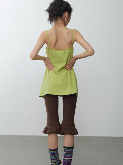 in two twos Vintage Ladybug Embroidered Layered Slip Style Women&