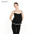 innerflow_Black_White_Lace_Contrast_V-neck_Open_Back_Women&