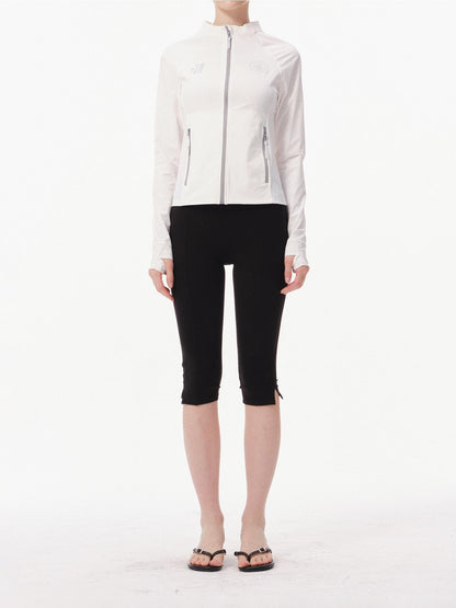 innerflow Black Yoga Slim Fit Natural Waist Women&