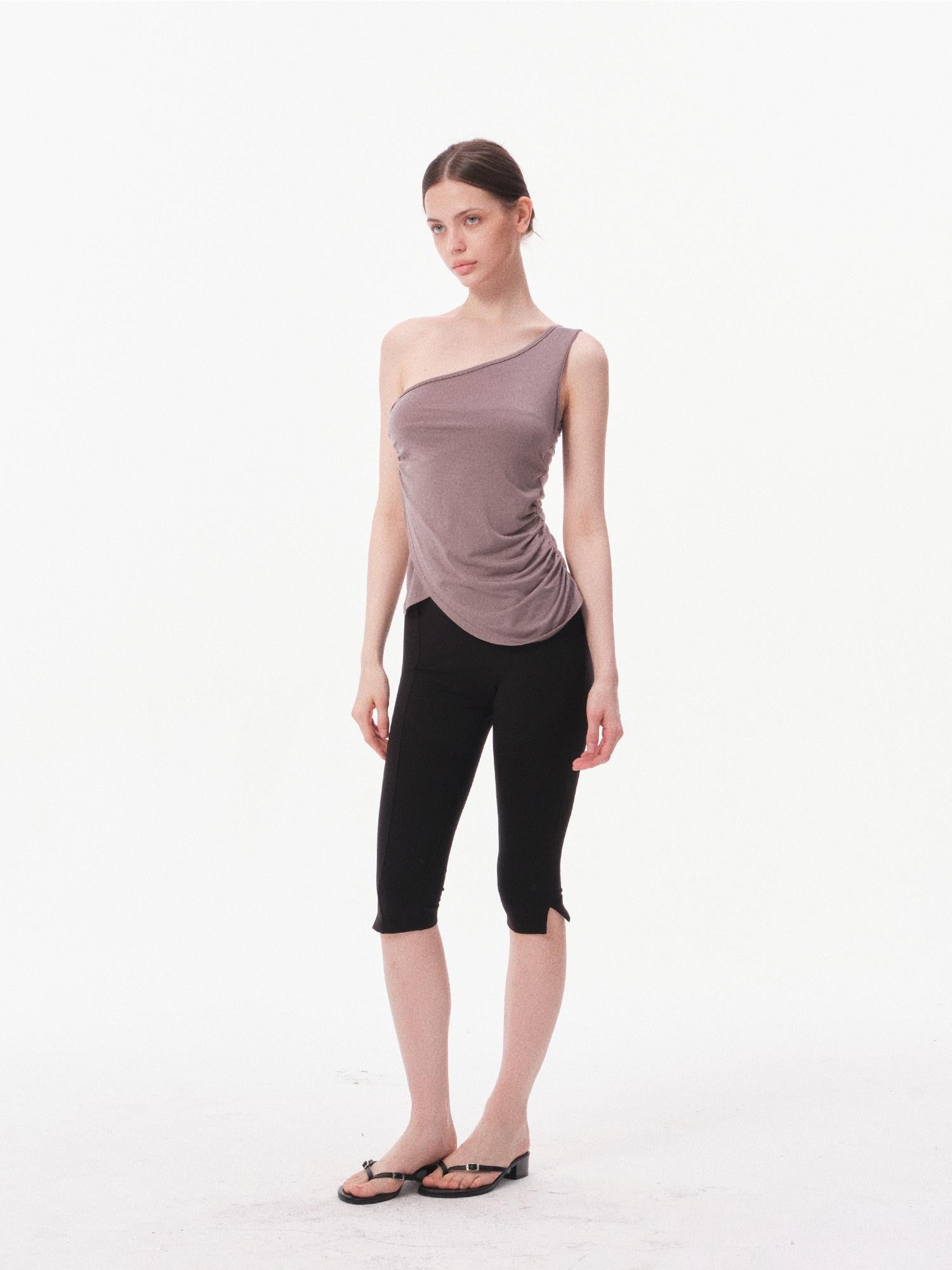 innerflow Black Yoga Slim Fit Natural Waist Women&