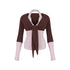 innerflow_Blush_Brown_Colorblock_Lace_Tie_Layered_Women&