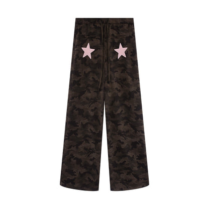 innerflow_Camouflage_Contrast_Star_Applique_Women&