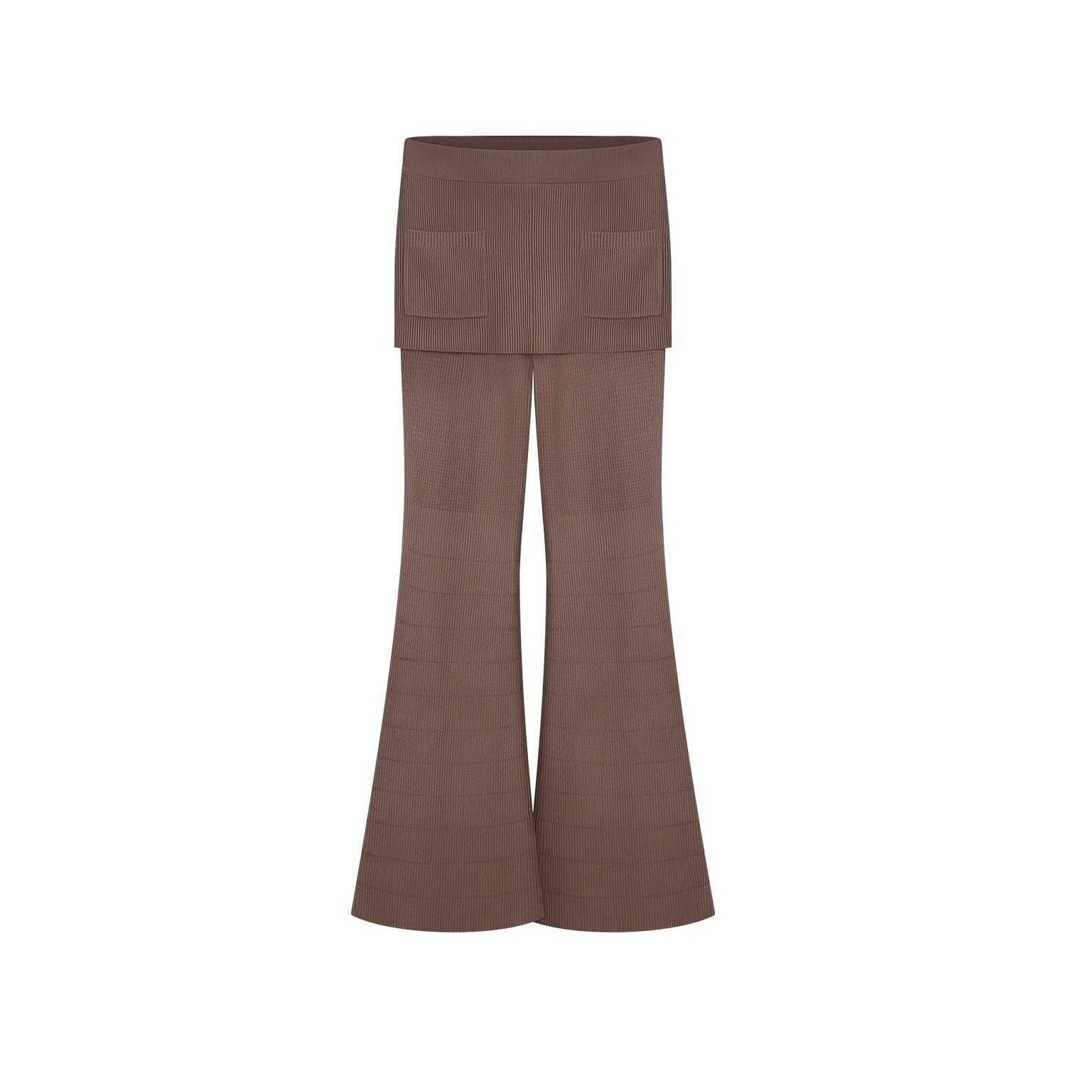 innerflow_Chestnut_Cropped_Hooded_Button_Cardigan_Women&