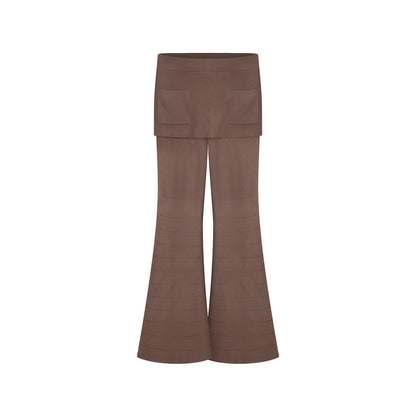 innerflow_Chestnut_Cropped_Hooded_Button_Cardigan_Women&