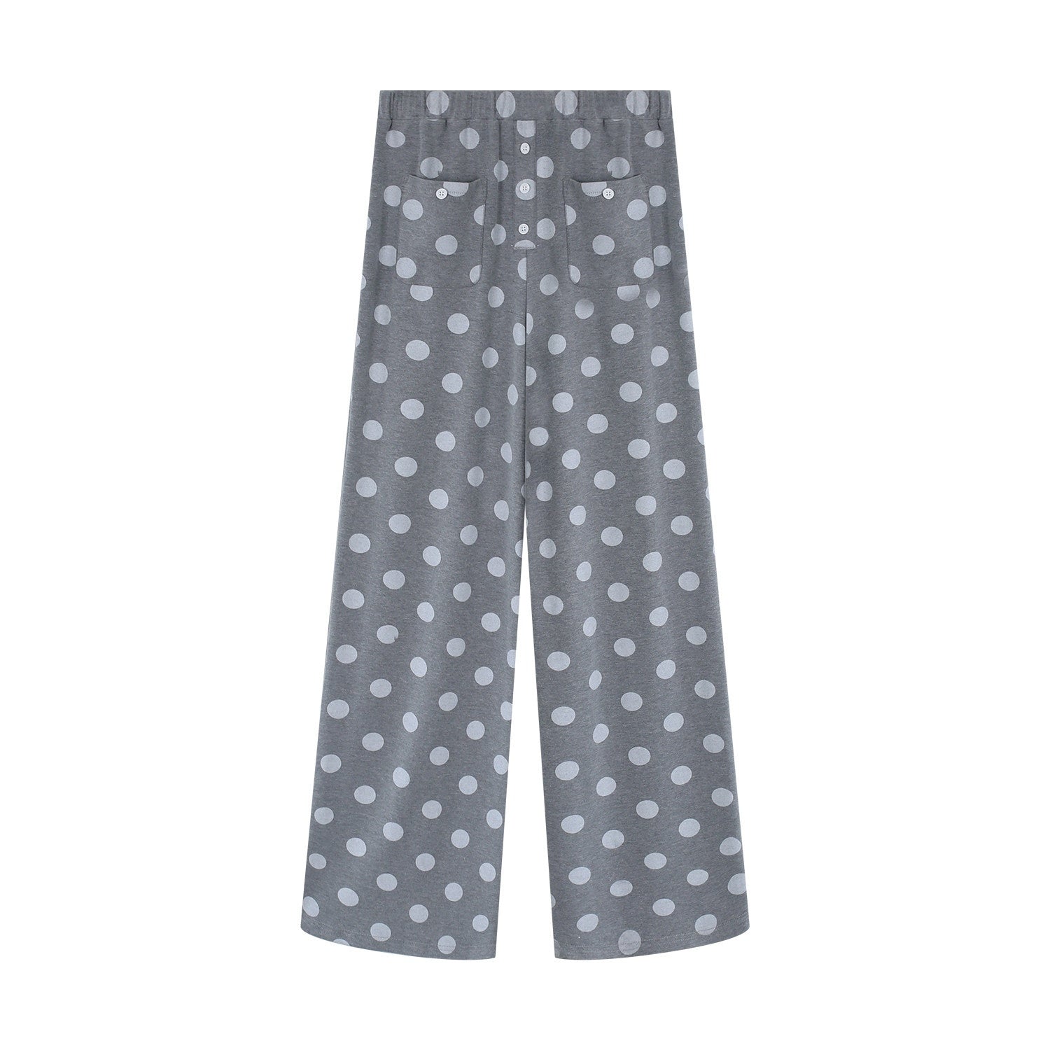 innerflow_Cropped_Gray_Polka_Dot_Knit_Women&