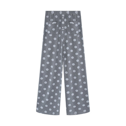 innerflow_Cropped_Gray_Polka_Dot_Knit_Women&