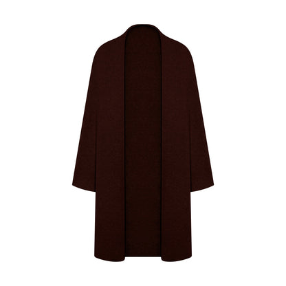 innerflow_Deep_Brown_Wool_Knit_Cardigan_Vest_Relaxed_Women&