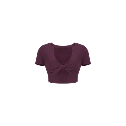 innerflow_Deep_Purple_Cropped_Camisole_Slim_Women&
