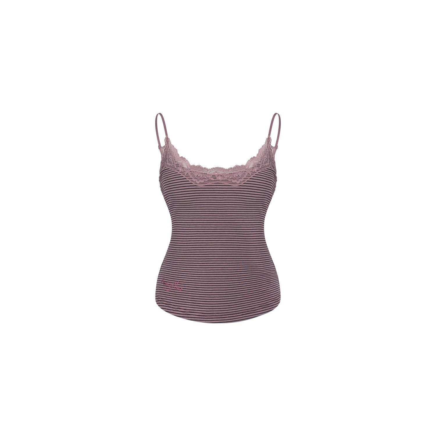 innerflow_Drapey_Purple_Striped_Lace_V-neck_Women&