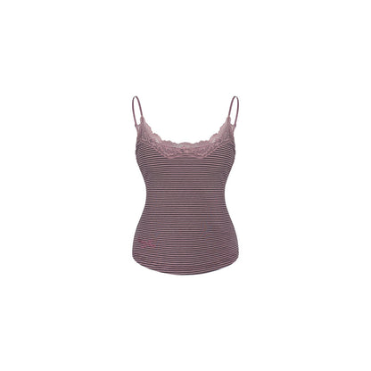 innerflow_Drapey_Purple_Striped_Lace_V-neck_Women&