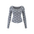 innerflow_Gray_Polka_Dot_Cardigan_Camisole_Women&