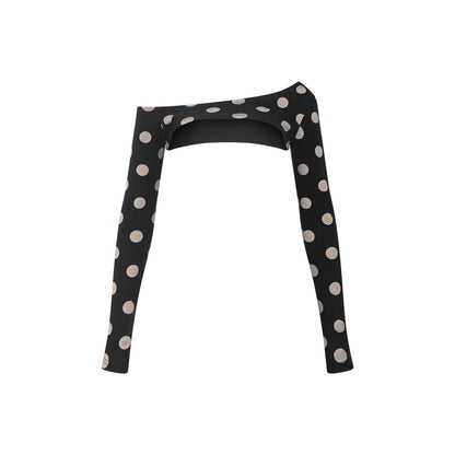 innerflow_Khaki_Polka_Overlay_Cat_Cami_Black_Polka_Pants_Women&