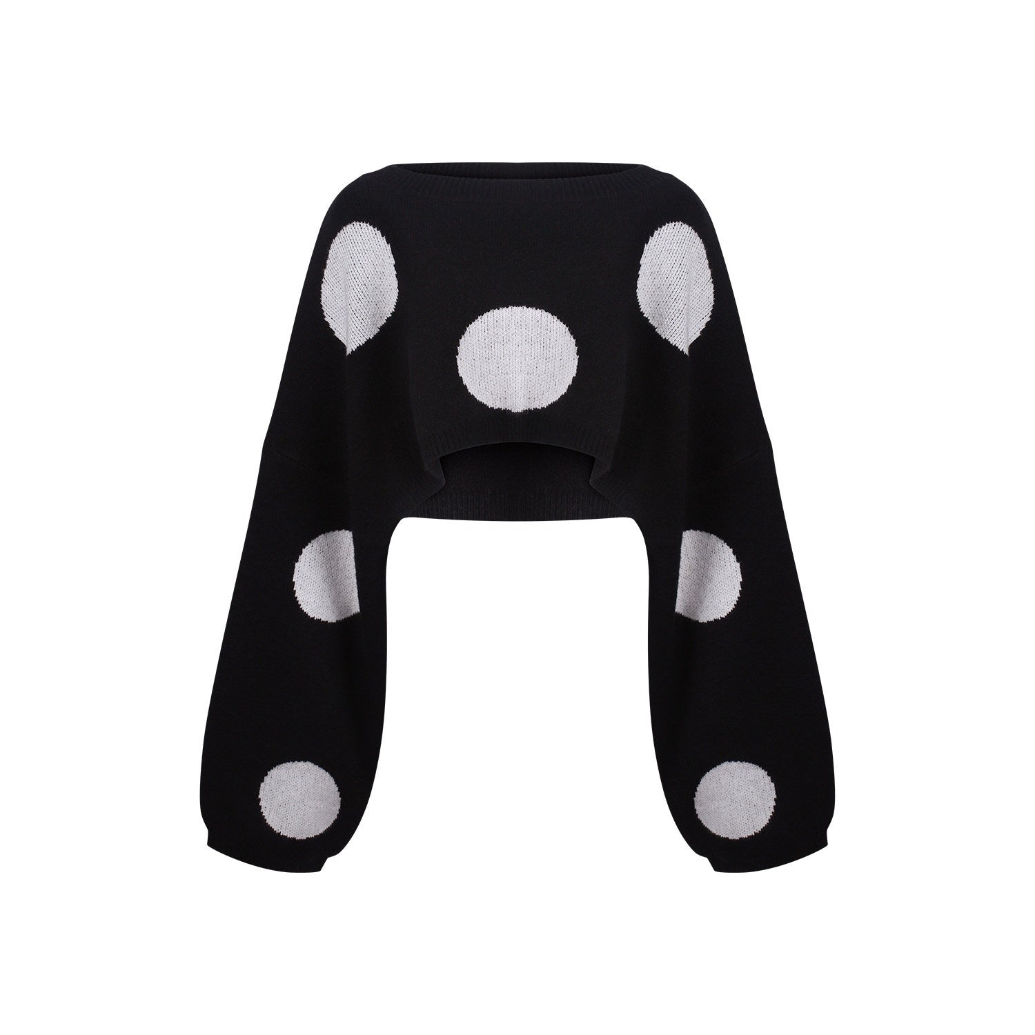 innerflow_Large_Polka_Dot_One_Shoulder_Women&