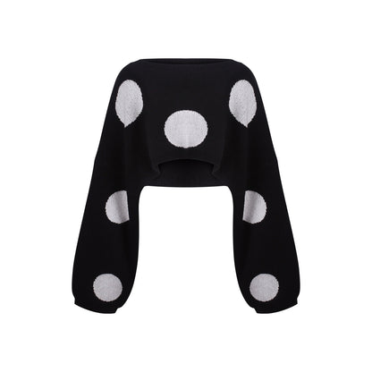 innerflow_Large_Polka_Dot_One_Shoulder_Women&