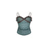 innerflow_Layered_Green_Lace_Cami_Gray_Crop_Outer_Women&