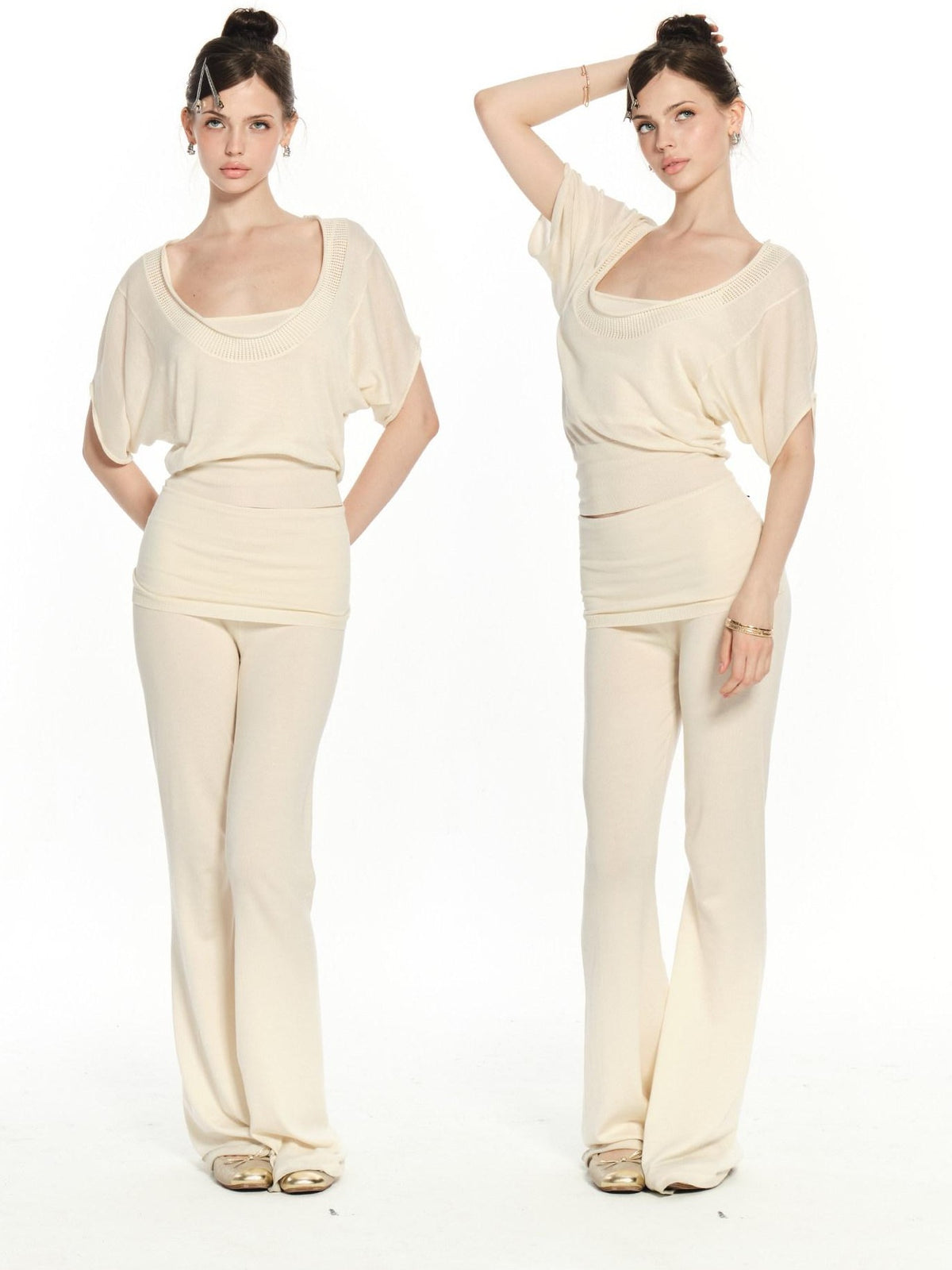 innerflow Pilates Short Sleeve Camisole Cardigan Women&