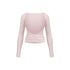 innerflow_Pink_Cutout_Twist_Knot_Long_Skirt_Vest_Women&