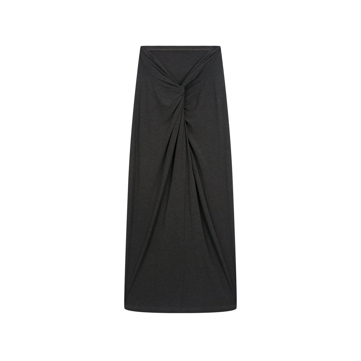 innerflow_Pink_Cutout_Twist_Knot_Long_Skirt_Vest_Women&