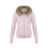 innerflow_Pink_Slim_Waist_Fur_Collar_Rhinestone_Hooded_Women&